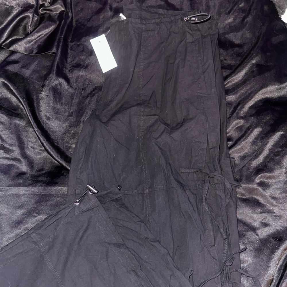 Black baggy pants